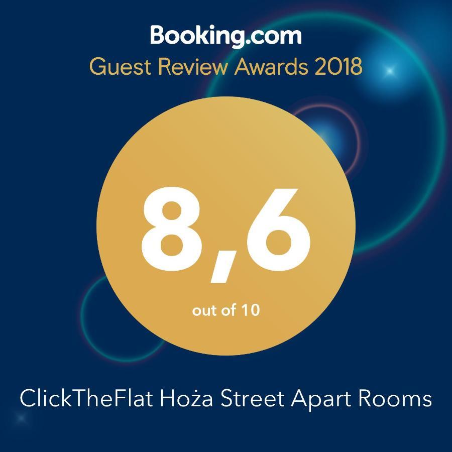 Clicktheflat Hoza Street Apart Rooms Варшава Екстериор снимка